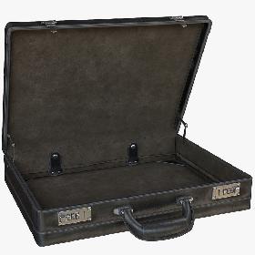 Briefcase with Interior model